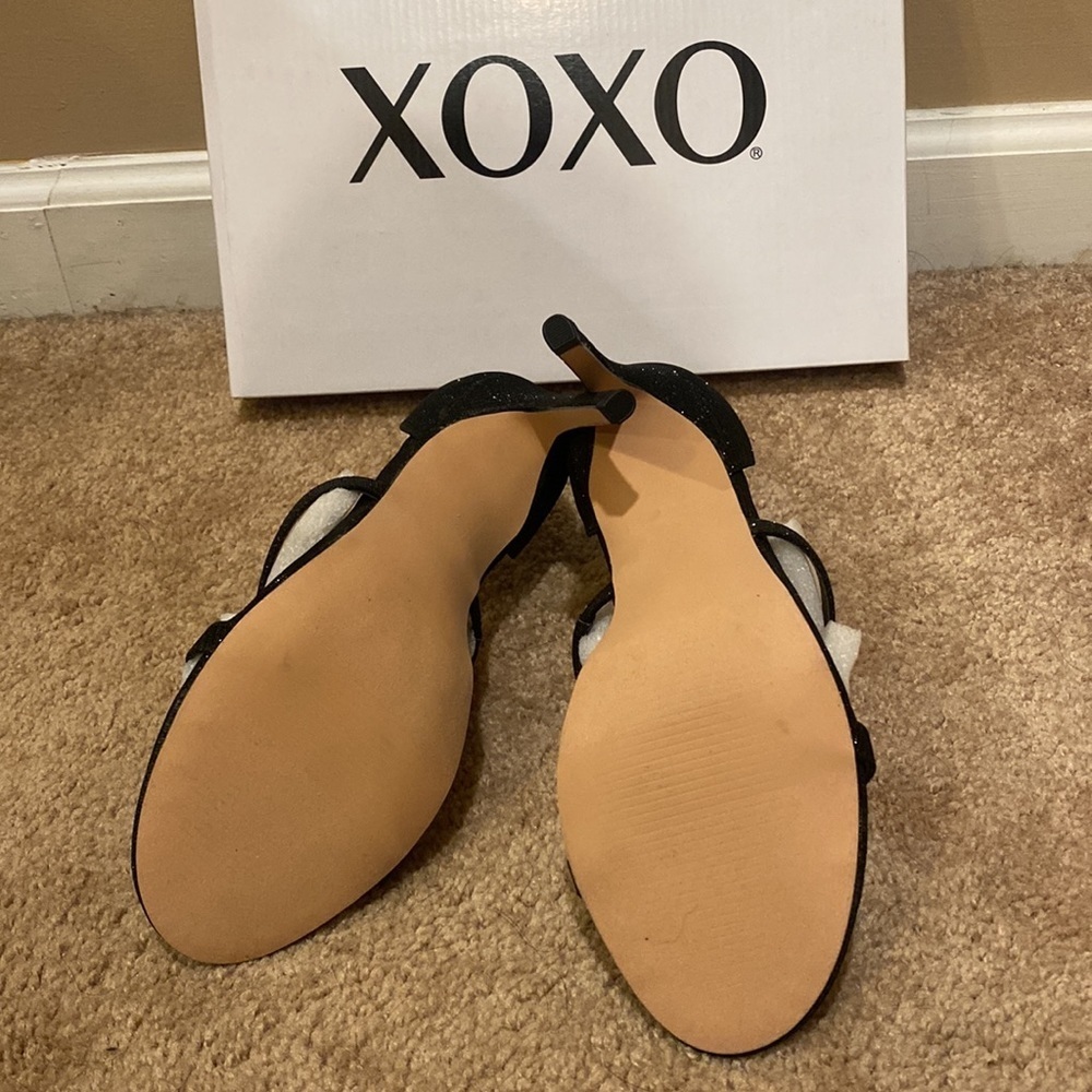 XOXO Women's Glitter Heels 8M - Picture 5 of 7